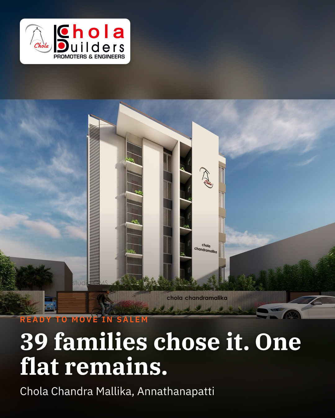Chola Chandra Mallika - Chola Builders, Salem