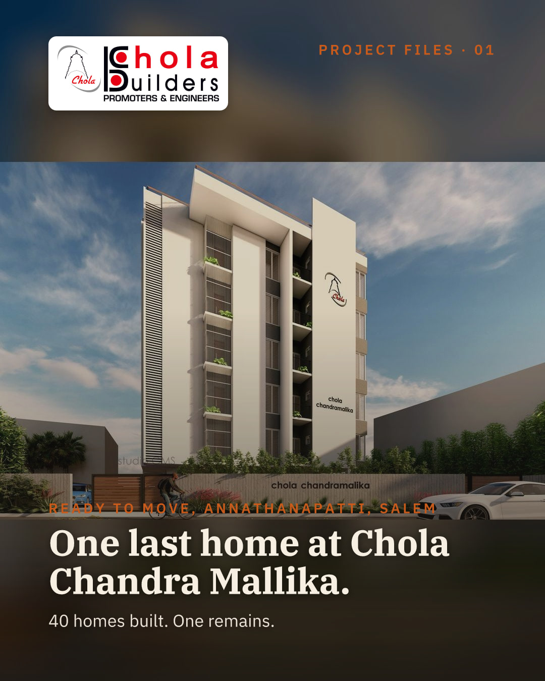 Chola Chandra Mallika - Chola Builders, Salem