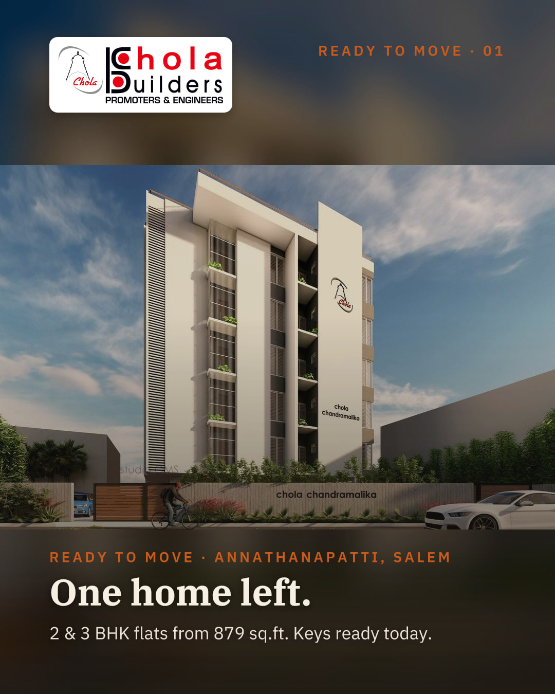 Chola Chandra Mallika - Chola Builders, Salem